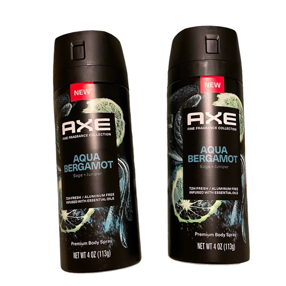 Axe Fine Fragrance Collection Antiperspirant Deodorant Spray, Aqua Bergamot, 4oz